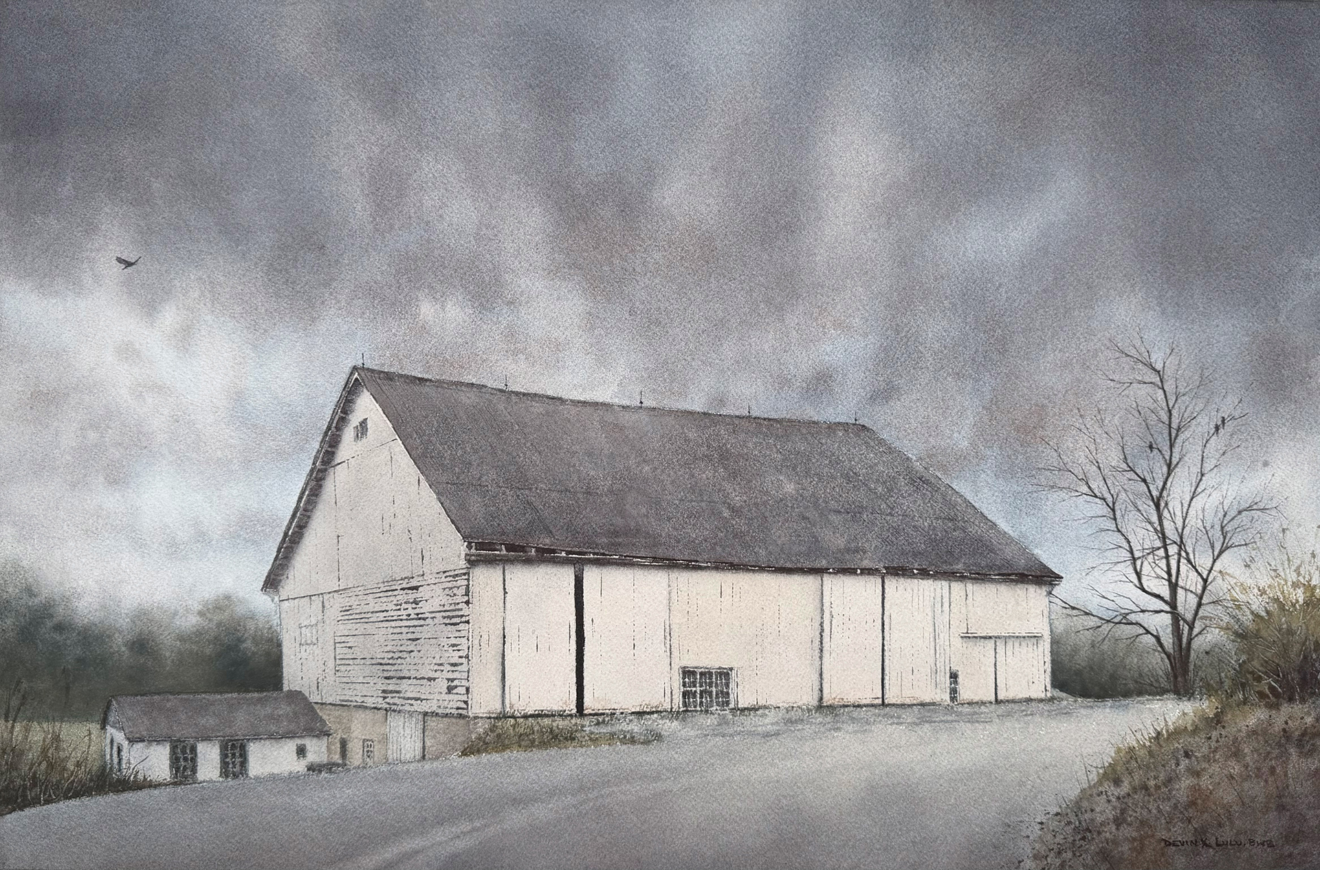 Barn Around the Bend by Devin Lulu